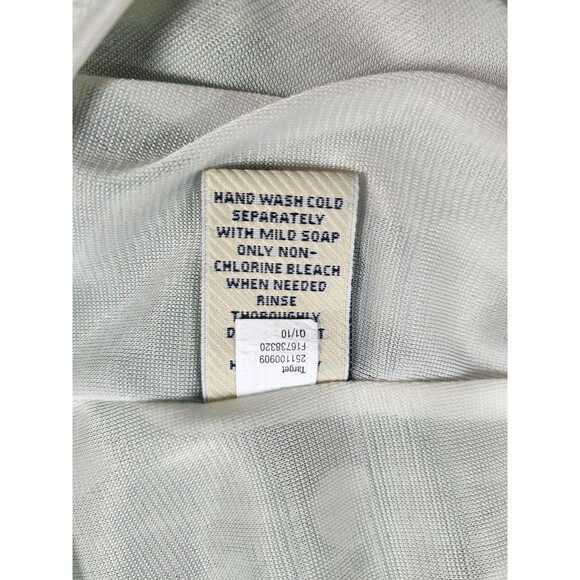 Jean Paul Gaultier Target Slip Dress In Green Polka Dot Black Lace - XL - Picture 14 of 15